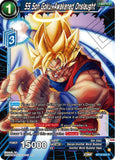 DBSCG-BT18-033 R SS Son Goku, Awakened Onslaught