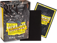 Dragon Shield - Black ‘Sokush’ Matte Mini Card Sleeves