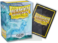 Dragon Shield - Clear 'Angrozh' Matte Card Sleeves