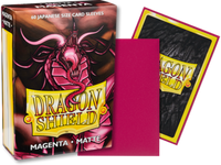 Dragon Shield - Magenta ‘Demato’ Matte Mini Card Sleeves