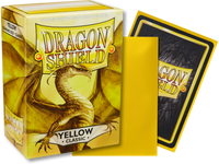 Dragon Shield - Yellow ‘Corona’ Classic Card Sleeves