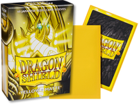 Dragon Shield - Yellow ‘SheSha’ Matte Mini Card Sleeves