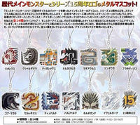 Monster Hunter 15th Anniversary - Main Monsters Icon Stained Trading Mascot Collection