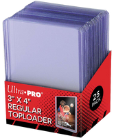 UltraPRO 25ct Clear Regular Toploader (3