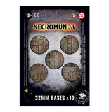 Warhammer Necromunda: 32mm Bases (x10)