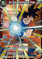 DBSCG-BT21-008 SR Son Goku, Overwhelming Power