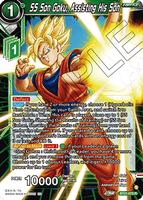 DBSCG-BT21-073 R SS Son Goku, Assisting His Son