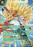 DBSCG-BT21-079 SPR SS Son Goku & SS2 Son Gohan, Father-Son Solidarity