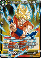 DBSCG-BT21-108 C SS Son Goku, Waiting To See