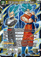 DBSCG-BT21-110 SR SSB Son Goku & SSB Vegeta, Rivalry