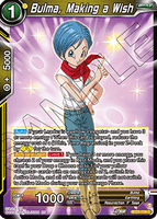 DBSCG-BT21-118 C Bulma, Making a Wish