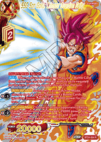 DBSCG-BT24C-004 R SSG Son Goku, Crimson Guardian Deity