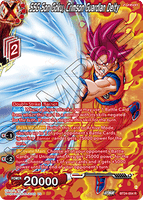 DBSCG-BT24C-004 R SSG Son Goku, Crimson Guardian Deity