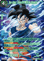 DBSCG-BT24-063 SPR Son Goku, Face-Off With an Emperor