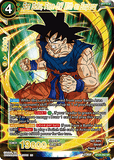 DBSCG-BT24-063 SR Son Goku, Face-Off With an Emperor