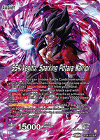 DBSCG-BT24-112 SLR SS4 Son Goku & SS4 Vegeta // SS4 Vegito, Sparking Potara Warrior