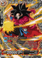 DBSCG-BT24C-116 UC SS4 Son Goku, Start of a Fierce Battle