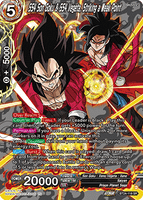 DBSCG-BT24C-118 SR SS4 Son Goku & SS4 Vegeta, Striking a Weak Point