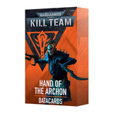 Warhammer 40,000 - Kill Team Datacards: Hand of The Archon (English)