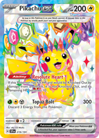 PTCG-SV08 219/191 Pikachu ex