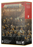 Warhammer Age of Sigmar - Spearhead: Orruk Warclans Ironjawz Bigmob