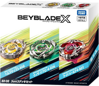 Beyblade X - [BX-08] 3v3 Deck Set