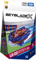 Beyblade X - [UX-00] DranBuster 1-60A (Metal Coat: FC Barcelona)