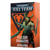 Warhammer 40,000 - Kill Team Datacards: Fellgor Ravagers (English)