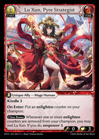 GATCG-HVN-EN-093 SR Lu Xun, Pyre Strategist