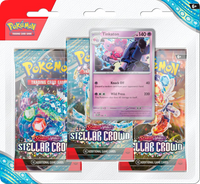 Pokémon TCG: [SV07] Scarlet & Violet - Stellar Crown 3-Blister Set (Tinkaton)