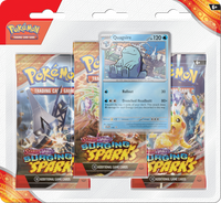 Pokémon TCG: [SV08] Scarlet & Violet - Surging Sparks 3-Blister Set (Quagsire)