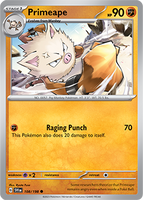 PTCG-SV01 108/198 C Primeape