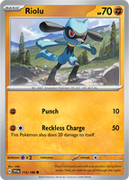 PTCG-SV01 113/198 C Riolu