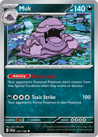 PTCG-SV01 127/198 U Muk