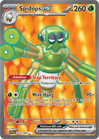 PTCG-SV01 223/198 UR Spidops ex