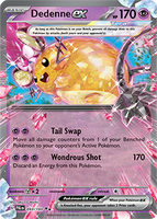 PTCG-SV02 093/193 Dedenne ex