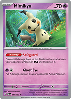 PTCG-SV02 097/193 R Mimikyu