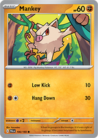 PTCG-SV02 106/193 C Mankey