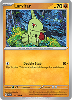 PTCG-SV02 110/193 C Larvitar