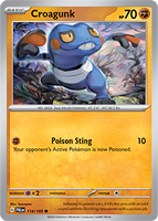 PTCG-SV02 114/193 C Croagunk