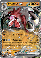 PTCG-SV02 117/193 DR Lycanroc ex