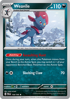 PTCG-SV02 134/193 R Weavile