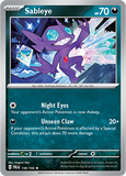 PTCG-SV02 136/193 R Sableye