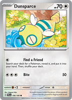 PTCG-SV02 156/193 C Dunsparce