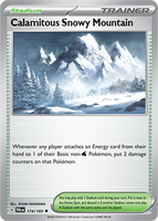 PTCG-SV02 174/193 U Calamitous Snowy Mountain