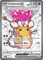 PTCG-SV02 239/193 UR Dedenne ex