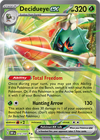 PTCG-SV03 015/197 DR Decidueye ex