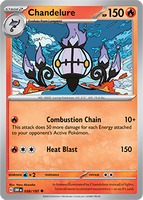 PTCG-SV03 038/197 U Chandelure