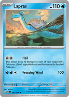 PTCG-SV03 045/197 U Lapras