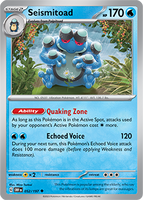 PTCG-SV03 052/197 U Seismitoad